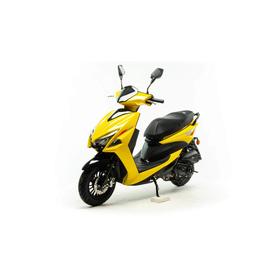 Скутер MotoLand FS, 50см3, жёлтый