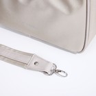 Сумка-багет, отдел на молнии, наружный карман, цвет бежевый - фото 802315454