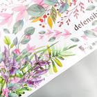 Наклейка пластик интерьерная цветная "Растение с ягодками"60х90 см - фото 799464402