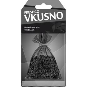 Ароматизатор подвесной мешок "Freshco Vkusno", черный аромат