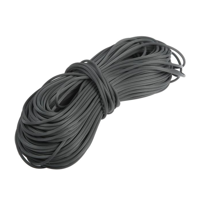 Резиновый шнур, серый, 100 м