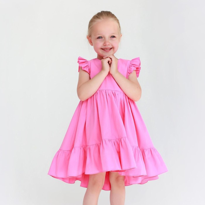 Платье детское KAFTAN Princess, р. 30 ( 98-104), розовый - фото 590672