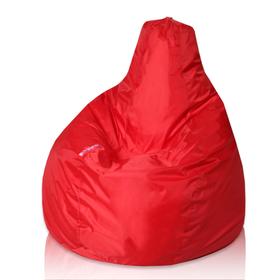 Кресло-мешок "Капля", d100/h140, цвет красный