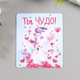 Магнит винил "Ты чудо" 6х7 см в Донецке