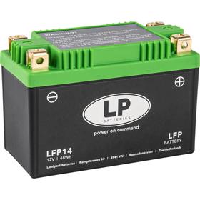 Аккумулятор Landport LFP14, Литий-ионный, 12В, 4Ач, пуск ток 240А, прямая (+ -) 6991306