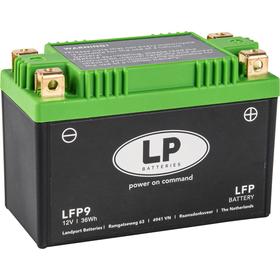 Аккумулятор Landport LFP9, Литий-ионный, 12В, 3Ач, пуск ток 180 А, прямая (+ -) 6991307