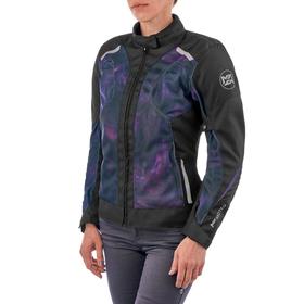 Куртка женская MOTEQ Destiny,текстиль, размер L, цвет черный/фиолетовый