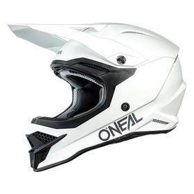 Шлем кроссовый O’NEAL 3Series SOLID цвет белый, размер M 6991748