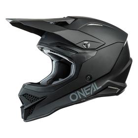 Шлем кроссовый O’NEAL 3Series SOLID цвет черный, размер L 6991751