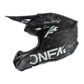 Шлем кроссовый O’NEAL 5Series HR цвет белый/черный, размер M 6991760