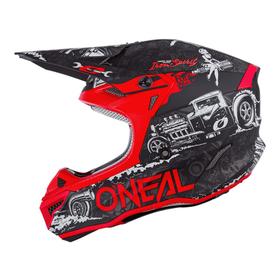 Шлем кроссовый O’NEAL 5Series RIDER цвет черный/белый, размер L 6991767