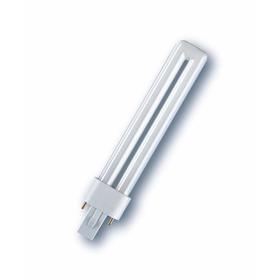 Лампа люминесцентная OSRAM DULUX S, G23, 11 Вт, 4000 К, 900 Лм