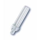 Лампа люминесцентная OSRAM DULUX D/E, G24q-3, 26 Вт, 3000 К, 1800 Лм - фото 8187974