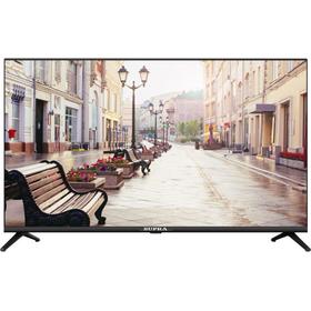 Телевизор Supra STV-LC43LT00100F, 43", 1080р, DVB-T/T2/C, 3 HDMI, 2 USB, черный