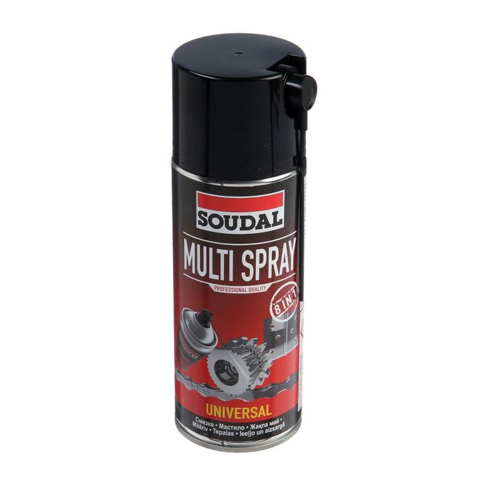 Многофункциональная смазка Soudal Multi Spray, 400 мл - фото 3059579