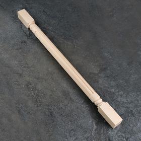 Балясина деревянная "Римская", 50х50х900 мм, массив бука