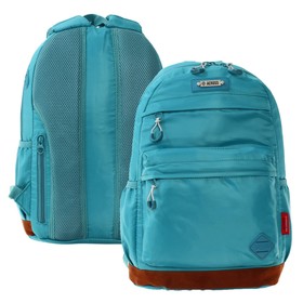 Рюкзак молодежный Across Merlin, эргономичная спинка, 43 х 30 х 18 см, синий