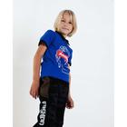 Футболка-поло для мальчика, цвет василёк, рост 110 см (5 лет) - фото 799571952 Футболка-поло для мальчика, цвет василёк, рост 110 см (5 лет) - фото 799571952