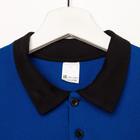 Футболка-поло для мальчика, цвет василёк, рост 110 см (5 лет) - фото 799766767 Футболка-поло для мальчика, цвет василёк, рост 110 см (5 лет) - фото 799766767