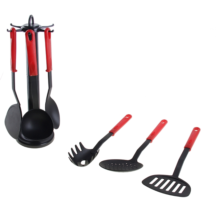 набор кухонных принадлежностей 6 предметов. набор кух. набор ножей kitchen utensils. 881-056. 22455.