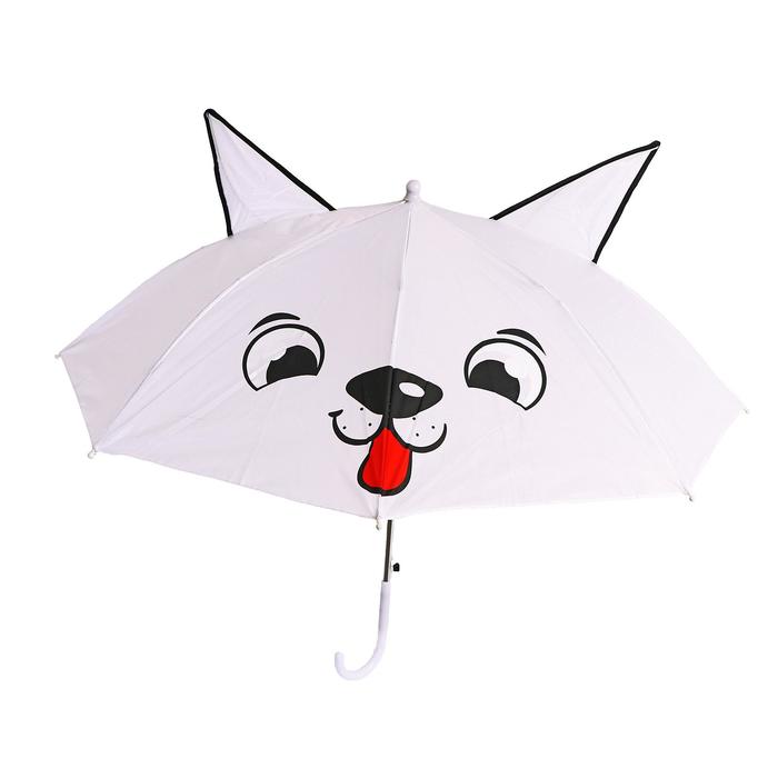 Зонт детский «Собачка» с ушками, d=72 см - фото 799576346