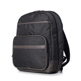 Рюкзак 2 отдела на молнии, цвет черный/серый 31,5х41х12,5см