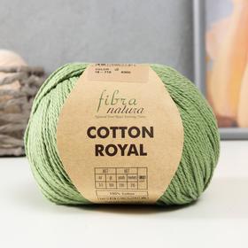 Пряжа "Cotton Royal" 100% Хлопок 210м/100гр (710 фисташка)
