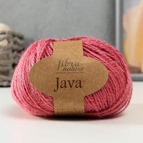 Пряжа "Java" 100% Кенафа 100м/50гр (06 амарант)