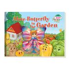 Foreign Language Book. Бабочка Алина в огороде. Aline-Butterfly in the Garden. (на английском языке) 1 уровень - фото 8147637