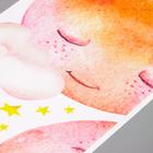 Наклейка пластик интерьерная цветная "Румянное солнышко" 30х90 см - фото 799585590