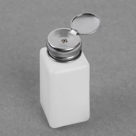 Jar with dispenser for liquids, 250 ml, color white