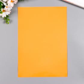 Наклейка флуоресцентная светящаяся формат "Оранжевый" формат А4
