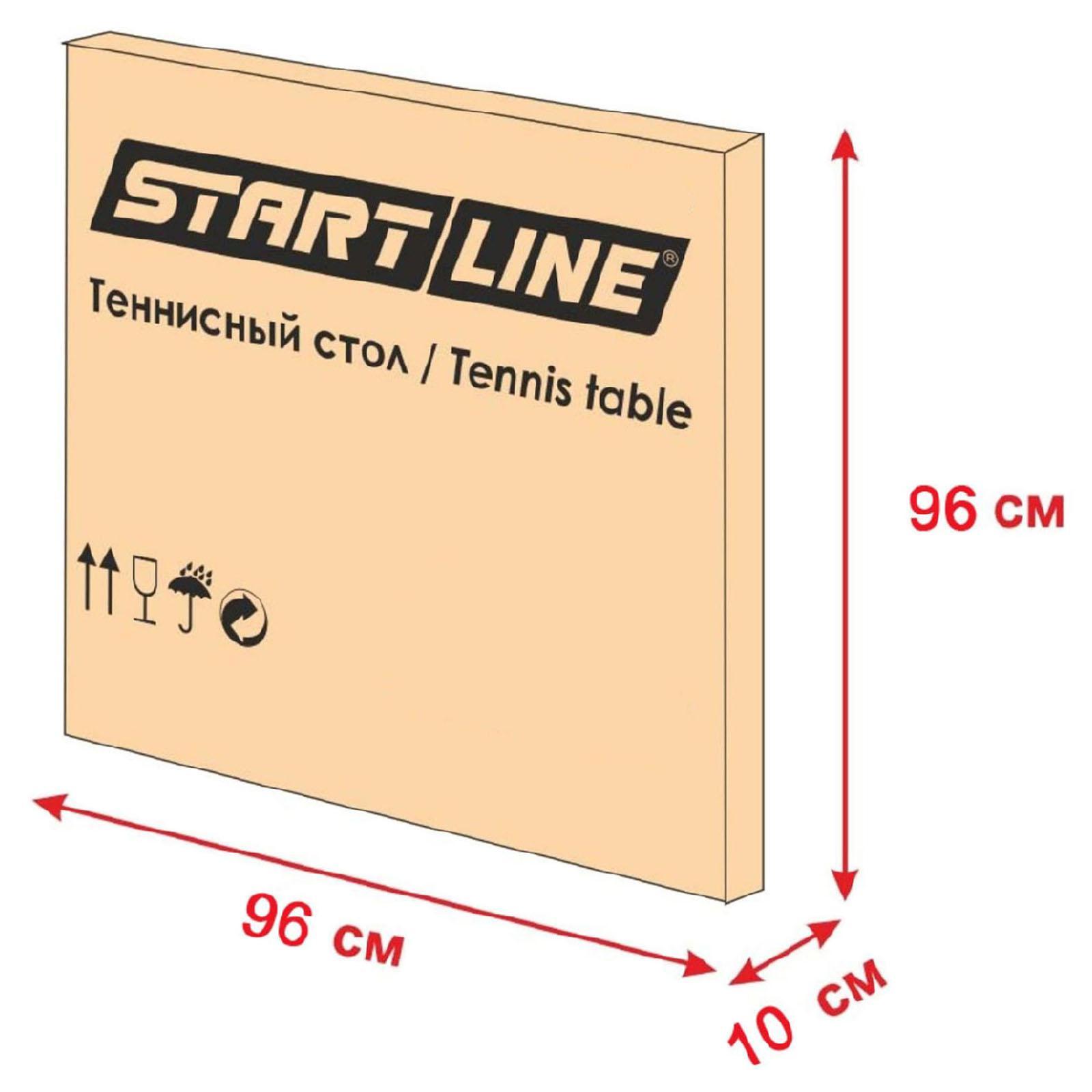 Стол теннисный start line junior с сеткой