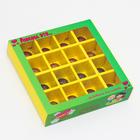 Коробка для конфет, 16 шт, "Любовь-это…", зелено-желтая, 17,7 х 17,7 х 3,8 см - фото 7245043