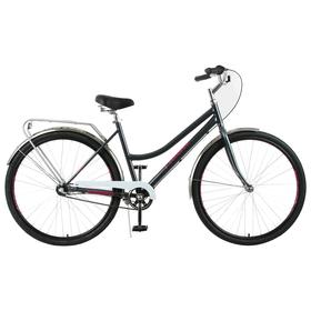 Велосипед 28" Forward Talica 3.0, 2021, цвет темно-серый/розовый, размер 19"