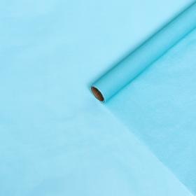 Бумага упаковочная тишью, светло-голубая, 0,6 х 10 м