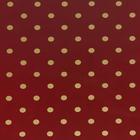Бумага глянцевая "Горох", винный,1 х 0,7 м, 2 шт. 6485031