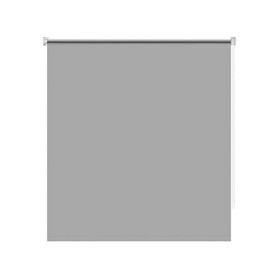 Рулонная штора блэкаут «Плайн», 50х160 см, цвет серый