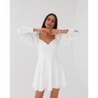 Платье женское MIST р. 42, белый - фото 799623495