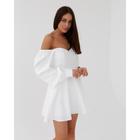 Платье женское MIST р. 42, белый - фото 799623497