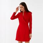 Платье женское мини MIST р. 44, красный - фото 7984119