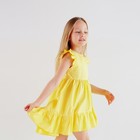 Платье детское KAFTAN "Princess", размер 32 (110-116), цвет жёлтый - фото 857645