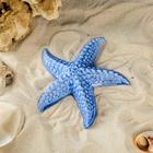 Декорация для аквариума "Морская звезда", синяя, 12х11х2.5 см, микс - фото 6742415