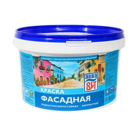 Краска фасадная АкваВИТ супербелая ВАК-25 2,5 кг
