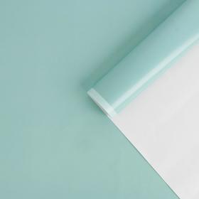 Бумага упаковочная глянцевая «Нежная мята», 70 × 100 см (10 шт)