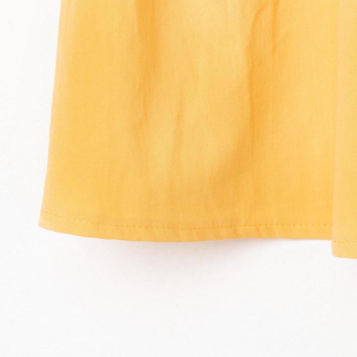 Платье детское с карманом KAFTAN, р. 30 (98-104), желтый - фото 1394718
