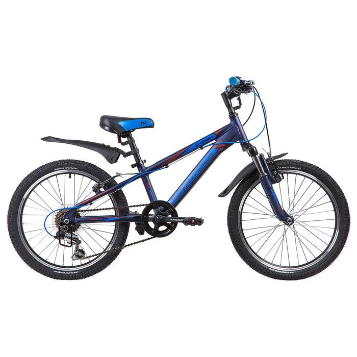 Велосипед 20" Novatrack Lumen, 2019, цвет синий - фото 2515410