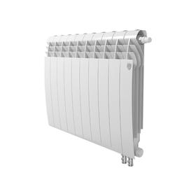 Радиатор биметаллический Royal Thermo BiLiner/Bianco Traffico VDR, 500x87мм, 10 секц, нижнее