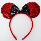 Ободок с паетками Минни Маус, красный - фото 799645972 Ободок с паетками Минни Маус, красный - фото 799645972