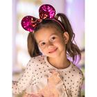 Ободок с паетками Минни Маус, красный - фото 799769056 Ободок с паетками Минни Маус, красный - фото 799769056